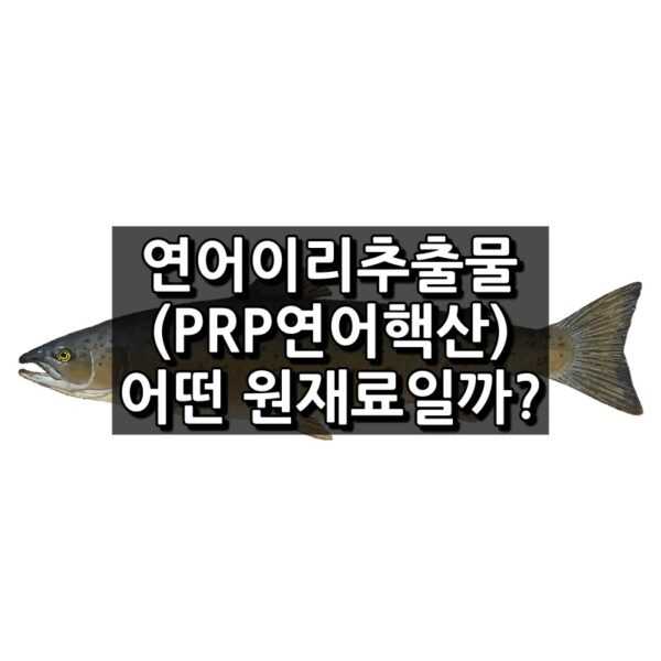 연어이리추출물(PRP연어핵산)